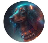 Puzzle Doberman Boss pour Adultes, 1 000 pièces, Puzzles stimulants, Loisirs créatifs en Famille, Parfait pour Les Anniversaires et Les Vacances, 67,5 x 67,5 cm