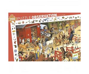 Puzzle d'Observation Équitation 200 Pièces - Un Défi Amusant pour les Amateurs de Chevaux