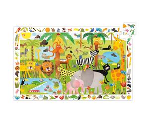 Puzzle d'observation Jungle (35 pièces)