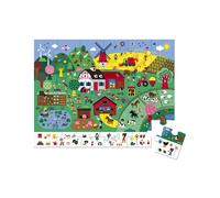 Puzzle d'Observation La Ferme - 24 Pièces Éducatif pour Enfants