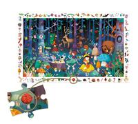 Djeco Puzzle d'observation La Forêt Enchantée 100 pièces