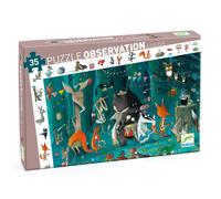 Djeco Puzzle d'observation L'orchestre 35 pièces multicolore TU