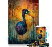 Puzzle Dodo Fantaisiste 1000 Pièces Stimule l'esprit Découpe Nette Composants Robustes Divertissement captivant pour des Moments de détente à la Maison (38x26cm)