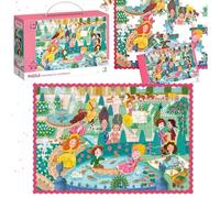 Puzzle - DODO - Princesses en Promenade - 100 pièces - Multicolore - Pour enfants à partir de 5 ans