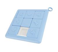 Puzzle Dog Food Bowl Slow Feder, Chien Interactif Slow Feeder Bow Puzzle Réduisez la Formation des Jouets (Blue)