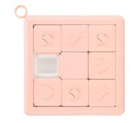 Puzzle Dog Food Bowl Slow Feder, Chien Interactif Slow Feeder Bow Puzzle Réduisez la Formation des Jouets (Pink)