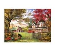 Eurographics Puzzle – Dominic Davison : Vieille ferme de citrouilles – 1000 pièces multicolore