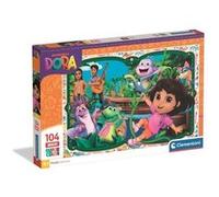 Puzzle Dora l'exploratrice 104 pièces maxi Multicolore
