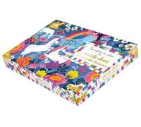 Deux Coqs d'Or Puzzle Doré Licornes - 100 pièces