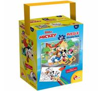 Puzzle Double Face En Tube 60El. 50X35Cm Mickey Mouse. 86177 Lisciani P12