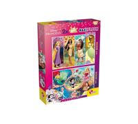 Puzzle double face Lisciani Giochi Disney Princess Maxi au sol 2 x 60 pièces 70 x 50 cm
