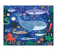 Puzzle double face - monde de l'eau multicolor TU