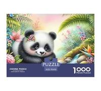 Puzzle d'ours, Puzzle pour Adultes et Enfants. 1000 pièces, Jouet de défi Presque insoluble, Jeu éducatif, décoration intérieure, pour Adultes et Enfants à partir de 14 Ans, 70x50cm/1000 pièces