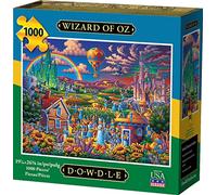Puzzle Dowdle - Le merveilleux magicien d'Oz - 1000 pièces