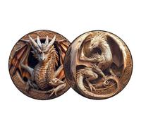Puzzle dragon 3D - Modèle de construction en bois 150 pièces, puzzle artisanal de forme spéciale pour adultes, activité ludique et décorative pour détente et créativité | Jeu intelligent idéal pour fê