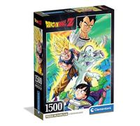 Clementoni – Puzzle pour adultes – Dragonball Z Compact – 1500 pièces – Fabriqué en Italie – 31747