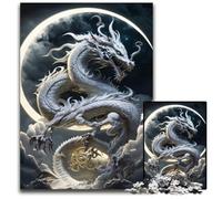 Puzzle Dragon Brave 1000 pièces en Carton, décoration DIY, défi cérébral, pour Adultes, Famille, Cadeau de Vacances 26x38cm/10,23x14,96 Pouces
