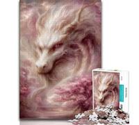 Puzzle Dragon Chinois 1000 pièces pour Adolescents, stimule Le Cerveau, Jouets addictifs pour cultiver la Patience, Jeu de défi Unique (38x26cm)