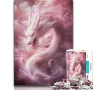 Puzzle Dragon de Style Chinois 1000 pièces pour Adultes et Adolescents, Jeux éducatifs, décoration d'intérieur, à Offrir en Cadeau à Toute la Famille (38x26cm)