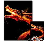 Puzzle Dragon Fantastique pour Adultes Idéal pour Les Réunions de Famille Les Anniversaires Les Vacances 1000 PCS (75x50cm)