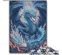 Puzzle Dragon Mystérieux 2000 pièces pour Adolescents, à partir de 14 Ans, décoration Murale, Cadeaux Uniques pour Anniversaire et Noël (70x100cm)