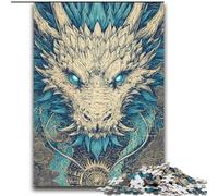 Puzzle Dragon Mystérieux 2000 pièces pour Adultes et Adolescents, Cadeau d'anniversaire idéal pour Un séjour de détente, décoration Murale pour Les 14 Ans et Plus (70x100cm)