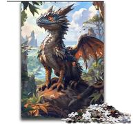 Puzzle Dragon Mystérieux pour Adolescents 2000 Pièces, Jeux Éducatifs, Décoration Maison, Cadeau d'anniversaire, Cadeaux, Art Mural (70x100cm)