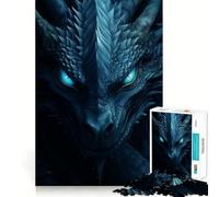 Puzzle Dragon Mystique pour Adultes 1000 Pièces Jeu de Détente et d'Éveil Design Design Assemblage (38x52cm)