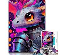 Puzzle Dragon Rider 1000 pièces pour Adolescents, 1000 pièces pour Adultes et Adolescents, Cadeau d'anniversaire, Cadeaux pour et 14 Ans 50x75cm
