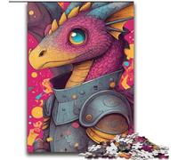 Puzzle Dragon Rider 2000 pièces pour Adultes, à partir de 14 Ans, idéal pour Toute la Famille (70x100cm).