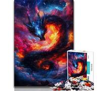 Puzzle Dragon Torii Gate pour Adultes 1000 pièces, Jeu Familial Anti-Stress, défi Difficile, Superbes Cadeaux et Jouets 38x26cm