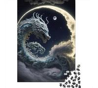Puzzle Dragon7 1000 pièces pour Adultes, Jeu éducatif en Bois pour Enfants, Cadeau de Noël (1000 pièces, 75 x 50 cm)