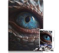 Puzzle DragonEye Interdit aux Adolescents de 1000 pièces:Jeu éducatif et cognitif Amusant, Cadeau Original et attentionné Dimensions:38x26 cm
