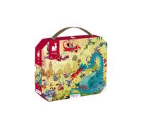 Puzzle Dragons en Bois de 54 Pièces - Janod pour Enfants