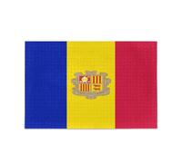 Puzzle drapeau national d'Andorre - Puzzle stimulant parfait pour les nuits - 500 pièces