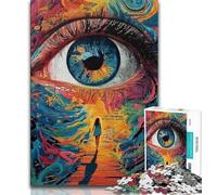 Puzzle Dream Eye pour Adolescents, 1 000 pièces, Jeux Amusants, Chaque pièce est Unique - Jeu Familial Stimulant (38x26cm)