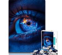 Puzzle Dream Eyes 1000 pièces pour Adolescents, Assemblage de Motifs, activités Amusantes à la Maison, Cadeau d'anniversaire, Cadeaux de Voyage 38x26cm