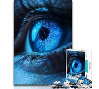 Puzzle Dream Eyes 1000 pièces pour Adultes et Adolescents, Jouet éducatif, Jeux familiaux Amusants, décoration d'intérieur Unique (38x26cm)