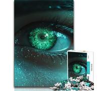 Puzzle Dream Eyes 1000 pièces pour Adultes, Jeu Familial Anti-Stress, défi Difficile, Collection d'artistes, Beaux-Arts 50x75cm