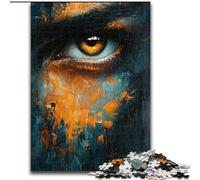 Puzzle Dream Eyes pour Adultes, 1000 pièces, Staycation Kill Time, Chaque pièce est Unique - Jeu Familial Stimulant et Amusant (50x75cm)