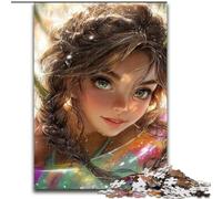Puzzle Dream Girl 1000 pièces pour Adultes et Adolescents, Jouet éducatif Anti-Stress, idéal comme Cadeau pour Toute la Famille (26x38cm)
