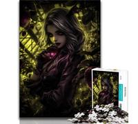 Puzzle Dream Girl pour Adolescents, 1000 pièces, Jeux éducatifs, décoration Murale, Cadeaux d'anniversaire et de Noël Uniques, 38x26cm