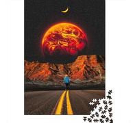 Puzzle Dreamscape21 1000 pièces pour adultes, cadeau d'Halloween, puzzle pour adultes, décoration et cadeaux uniques pour la maison, 1000 pièces (38 x 26 cm)