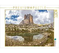 Puzzle · DREI Zinnen Spiegelung | Dolomiten · 1000 pièces · Format assemblé 64 × 48 cm · CALVENDO Puzzle
