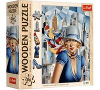 Trefl – Puzzle en bois L'été dans la Ville (Catherine ABEL) 200 pièces – dès 9 ans