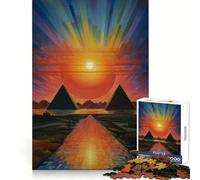 Puzzle du Caire,Égypte,Afrique,pour Adolescents 1000 pièces,défi Intelligent,Passe-Temps Relaxant,Cadenas Fin,Cadeau de Noël idéal (50x75cm)