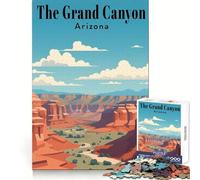 Puzzle du Grand Canyon pour Adultes, 1000 pièces, Esprit analytique, détente, Assemblage serré, Cadeau de Noël (50x75cm)