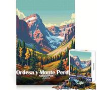Puzzle du Parc National Ordesa y Monte Perdido pour Adolescents,1000 pièces,développement cérébral,Divertissement Calme,Assemblage Propre,Cadeau saisonnier (50x75cm)