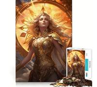 Puzzle du Signe Astrologique de la Vierge,1000 pièces,Jeu cognitif Amusant,découpe de Haute précision,Cadeau Unique pour soulager Le Stress (50x75cm)