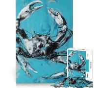 Puzzle du Zodiaque Cancer pour Adultes,1000 pièces,pour stimuler la Concentration et s'amuser Taille Uniforme,pièces précises,activité de Partage idéale avec Vos Proches (38x26cm)